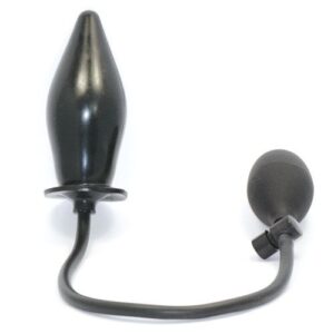 Pump N Play Black Inflatable Butt Plug